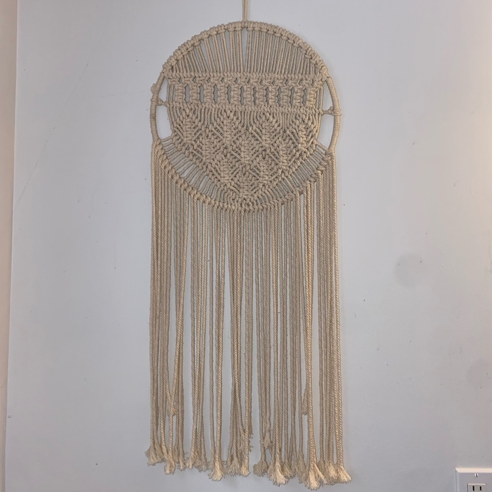macrame wall hanging